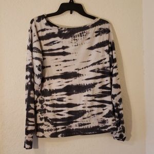 Nike Dri- Fit Long Sleeve Tie Dyed Shirt